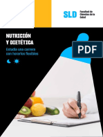 Carrera Nutrición y Dietética horarios flexibles