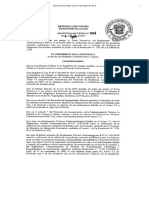 Decreto Ejecutivo 854 de 4 de Agosto de 2015