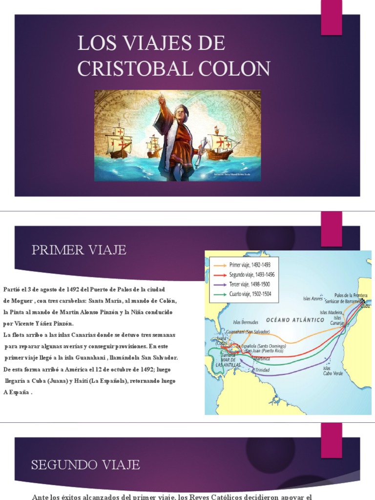 LOS VIAJES DE CRISTOBAL COLON .L | PDF