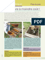 L'apiculture À Moindre Coût !: Fiche Pratique