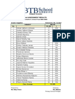 Grade 3 Math Assessment 2 Results - XLSX - 3 SAPPHIRE