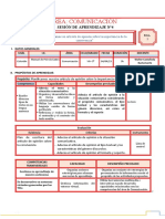 5° Sesión de Aprendizaje Sesión4-Sem.2-Exp.1