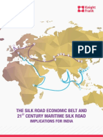 India's role in reviving the ancient Silk Road