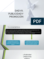 Unidad Vii. Publicidad Y Promoción