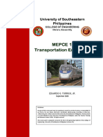 Transportation Engg - General Information