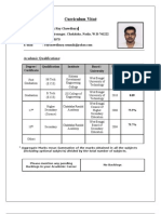 Resume Format for TCS