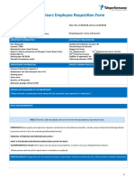 Non-Advisors Employee Requisition Form