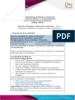 Guia de actividades y Rúbrica de evaluación - Unidad 2 - Paso 3 - Situaciones cotidianas, el ciudadano y Estado Colombiano (1)