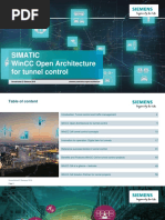 SIMATIC WinCC OA - For Tunnels