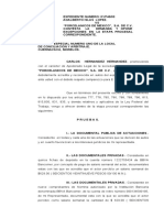 Contesta demanda y ofrece pruebas en caso laboral