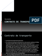 Contrato de Transporte: Documentos