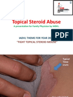 Topical Steroid Abuse PPT For Family Physicians