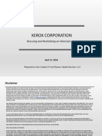 Xerox Analysis