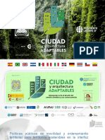 Organizan - Auspician - : Ciudad Y Arquitectura Adaptables