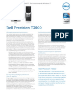 Dell Precision t3500 Spec Sheet