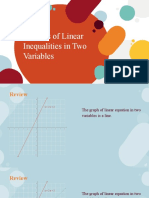 G08 Week 2 - Q2 - Systems of Linear Inequalities in Two Variables