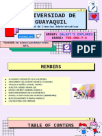 Universidad de Guayaquil: Group: Grade