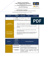 Detailed Lesson Plan: DLP No. Learning Area Year Level Term Duration