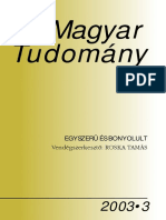 EPA00691 Magyar Tudomany 2003-03
