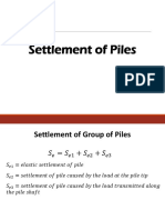 L6 - Deep Foundation Group of Piles - Settlement