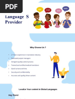 Anguage Service Provider