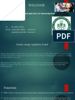 Welcome: Topic: Aerb Guidelines and Role of Radiographer