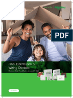 Final Distribution & Wiring Devices: Maximum Retail Price Effective January 30 2023