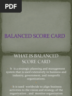 Balanced Score Card