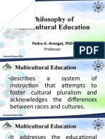 PU Philosophy of Multicultural Education