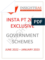 INSTA PT 2023 Exclusive Government Schemes