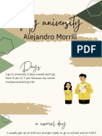 My University: Alejandro Morrill