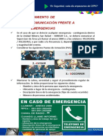 Procedimiento de Comunicación ante Emergencias