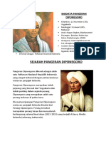 Biodata Pangeran Diponegoro
