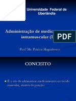 Administração de medicamento via IM