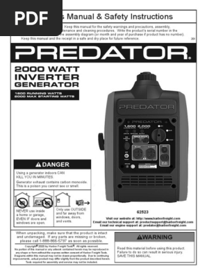 PredatorGeneratorManual