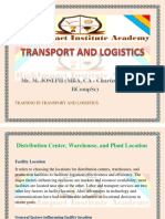 Transport and Logistics Module 5