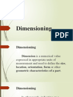 Dimensioning