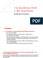 Aborder La Divinite Du Christ Avec Des Musulmans 2