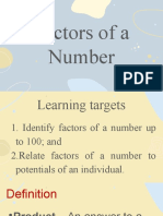 Factors of A Number