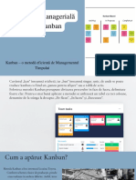 Organizarea Managerială Prin Metoda Kanban