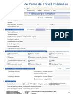 Fiche de Poste de Travail