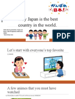 Why Japan Is The Best Country Soras PPT