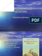 Robinzono Kruzo Metafora