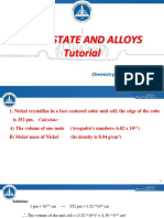 SOLID STATE AND ALLOYS TUTORIAL