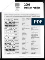 Index of Articles: I: Sela Ie SS sANUARY