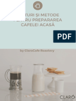 Sfaturi Si Metode Pentru Prepararea Cafelei Acasa