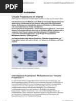 Virtuelle Projekträume Im Internet - Speziell Für Architekten Und Ingenieure