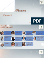 Corporate Finance: Chapter-8