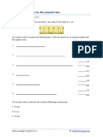 Measuring Lengths To The Nearest MM: Grade 3 Measurement Worksheet