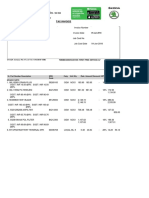 Service Invoice